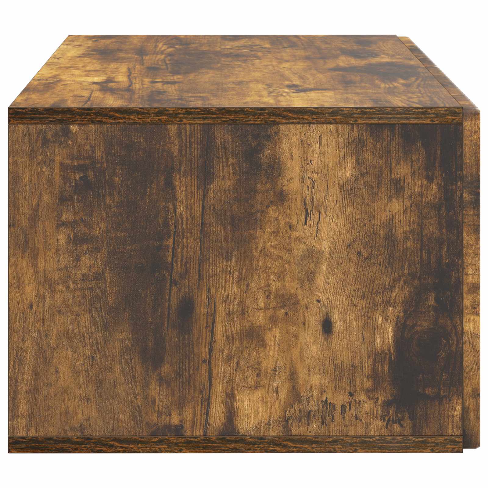 Wandmontierter TV-Schrank Geräucherte Eiche 59,5 x 41 x 30 cm