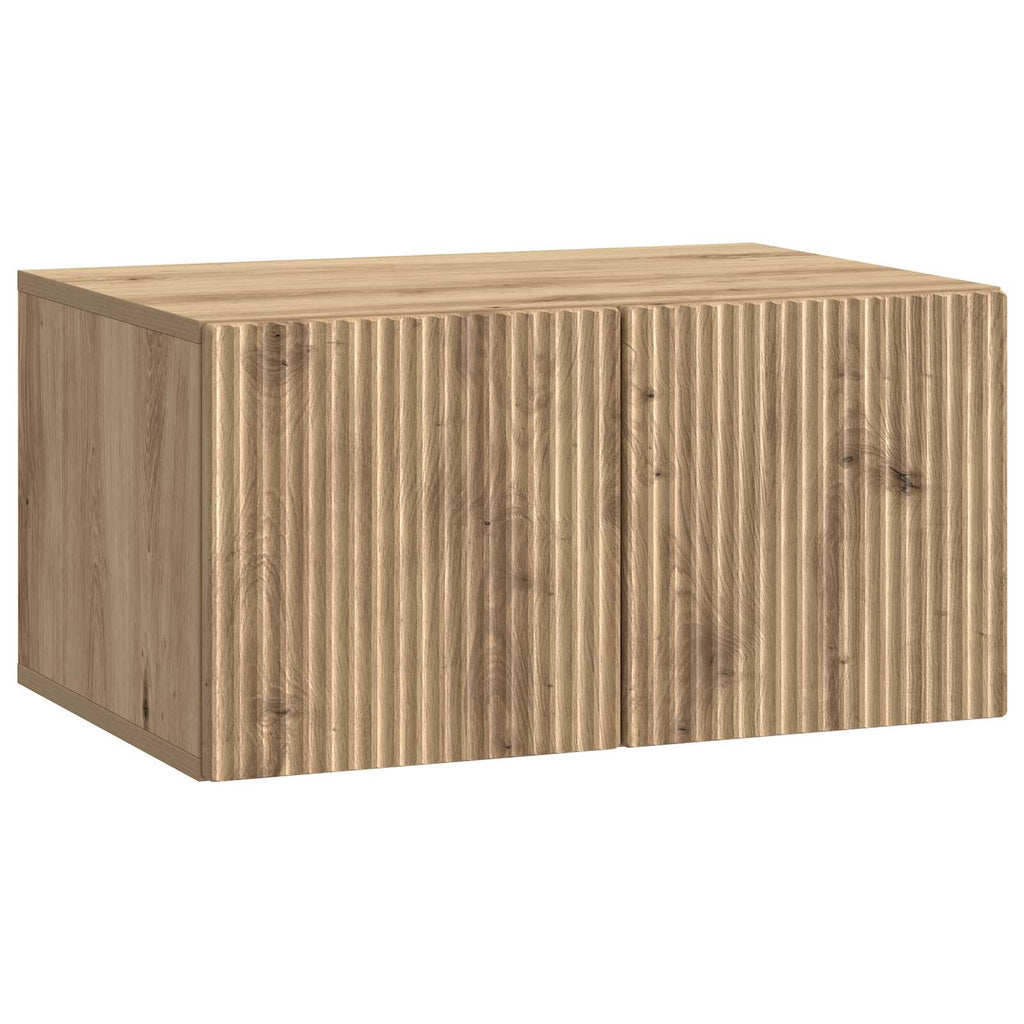Wandmontierter TV-Schrank Artisan-Eiche 59,5 x 41 x 30 cm