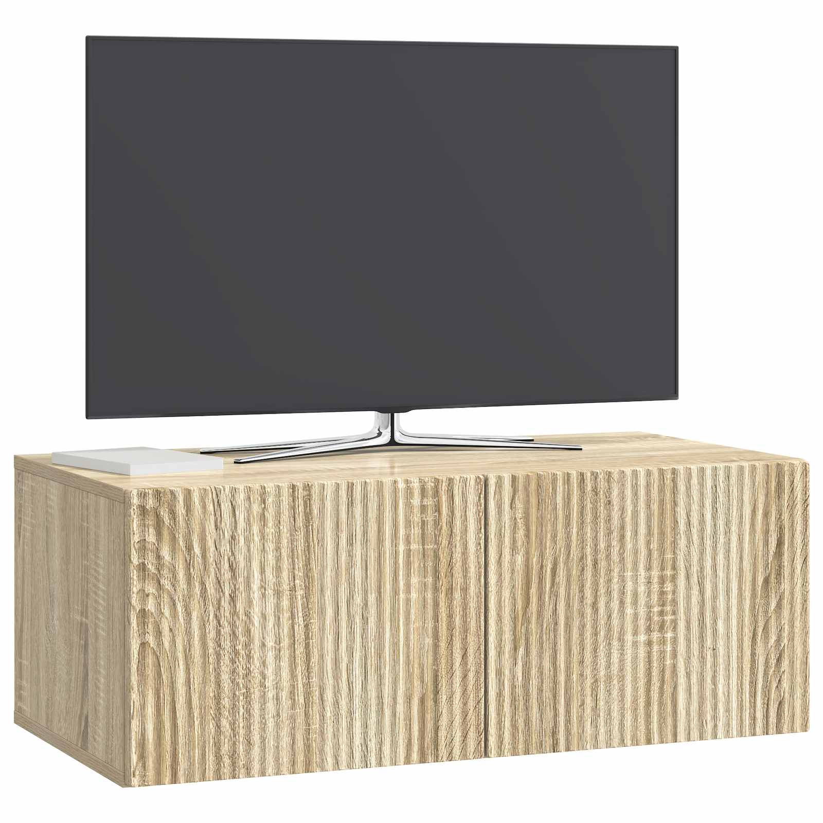 Wandmontierter TV-Schrank Sonoma-Eiche 78,5 x 41 x 30 cm