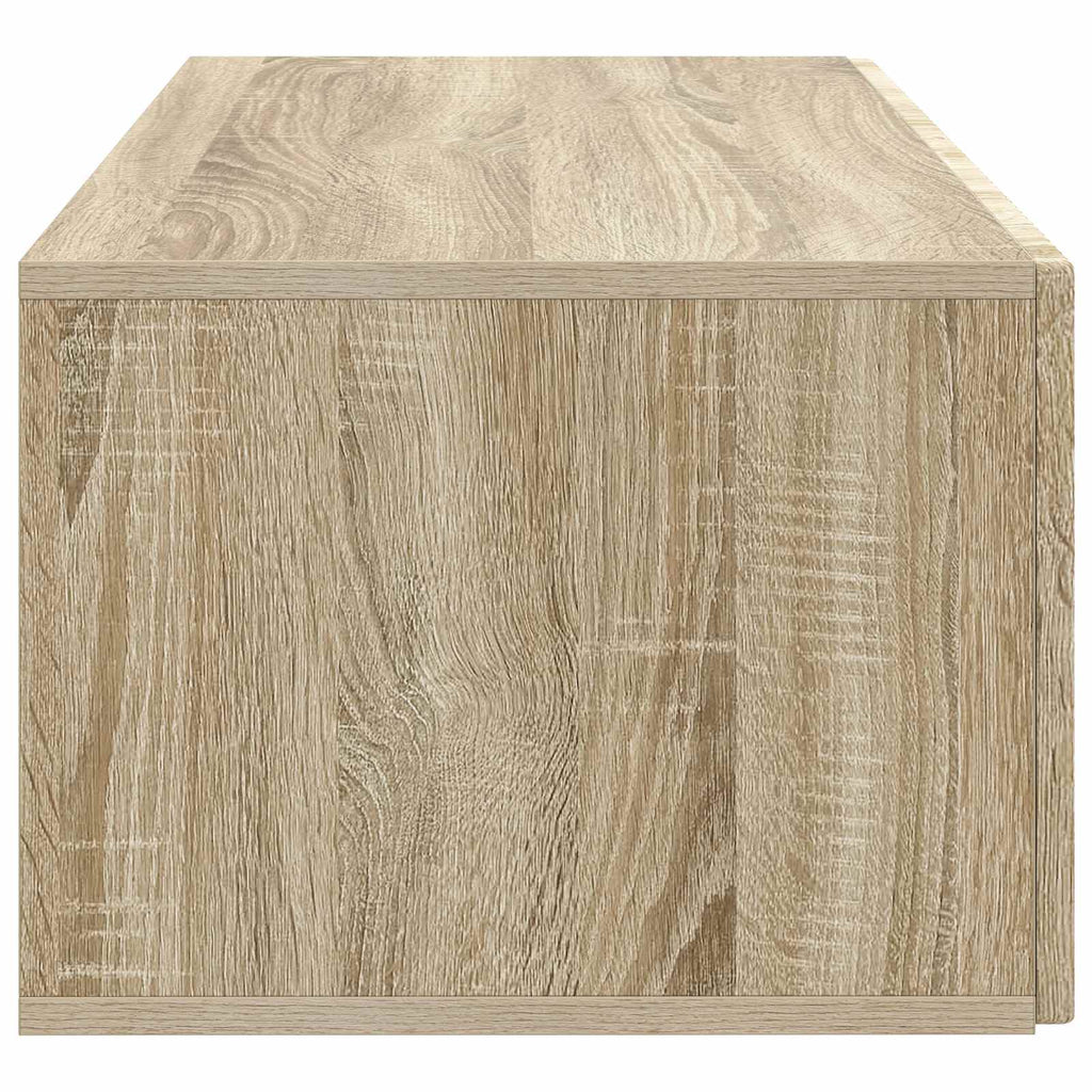 Wandmontierter TV-Schrank Sonoma-Eiche 78,5 x 41 x 30 cm