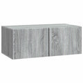 Wandmontierter TV-Schrank Graues Sonoma 78,5 x 41 x 30 cm