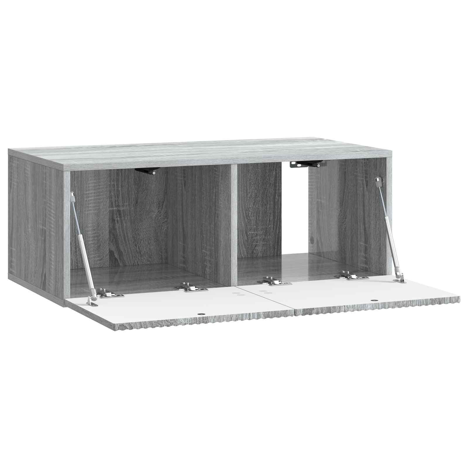 Wandmontierter TV-Schrank Graues Sonoma 78,5 x 41 x 30 cm