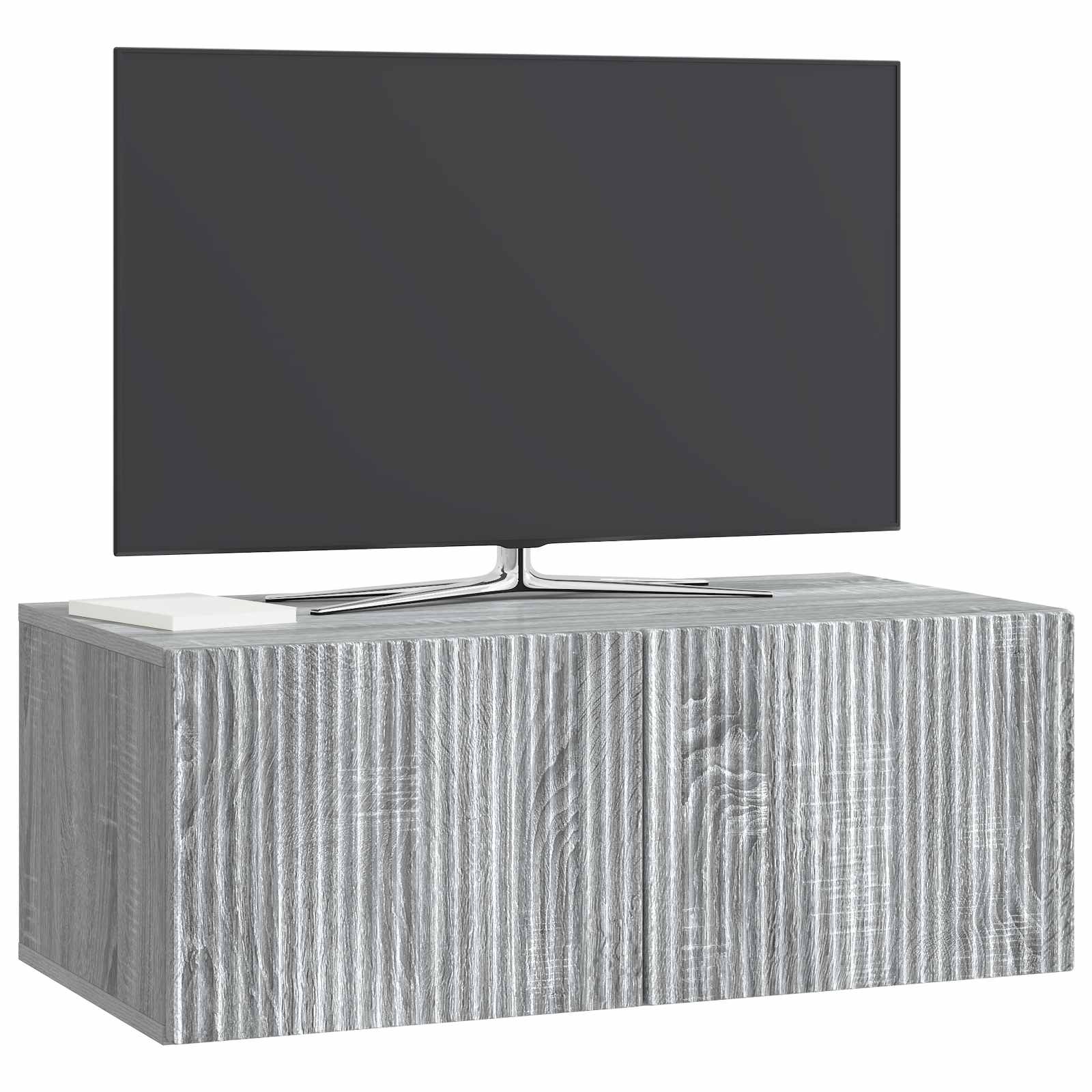 Wandmontierter TV-Schrank Graues Sonoma 78,5 x 41 x 30 cm