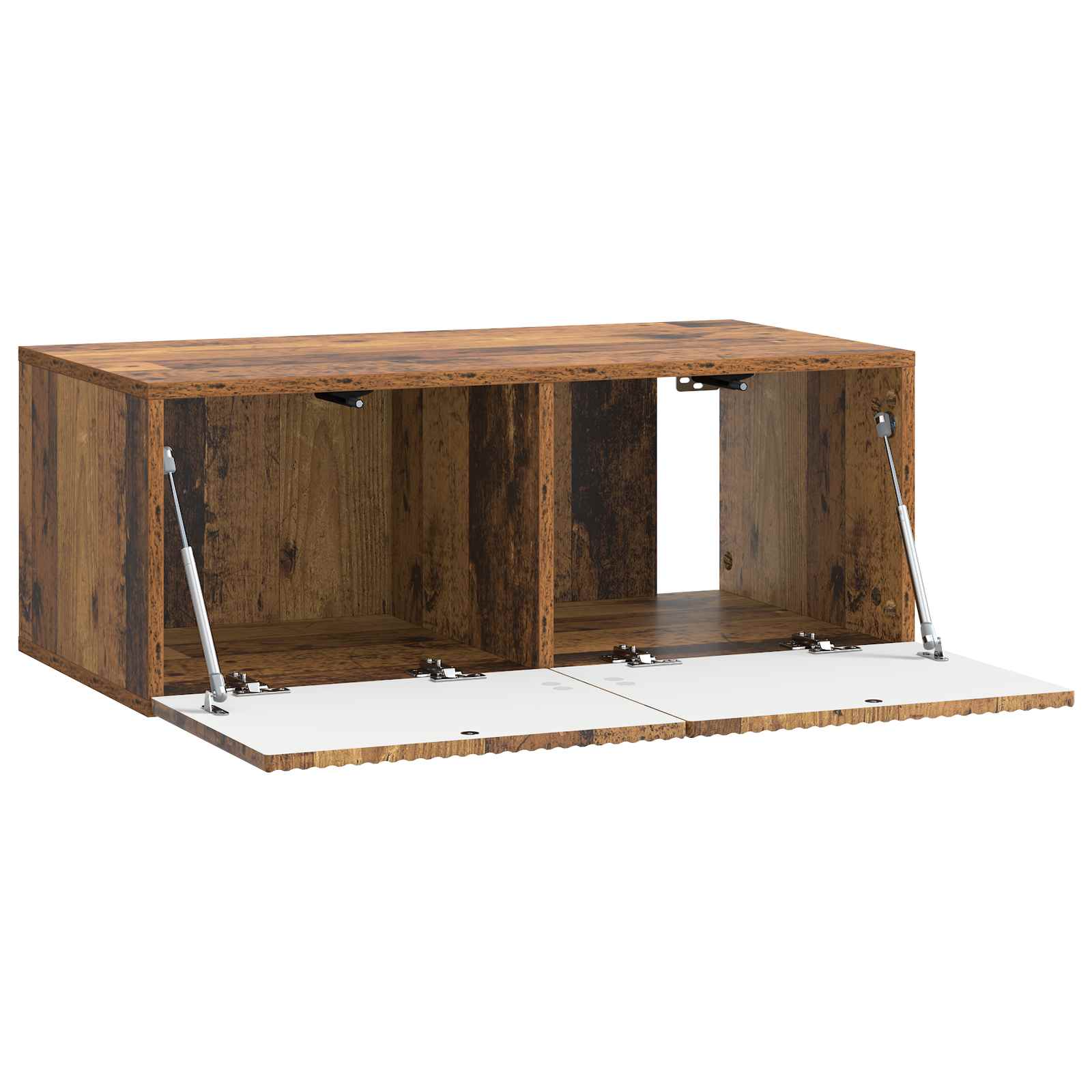 Wandmontierter TV-Schrank Altholz 78,5 x 41 x 30 cm