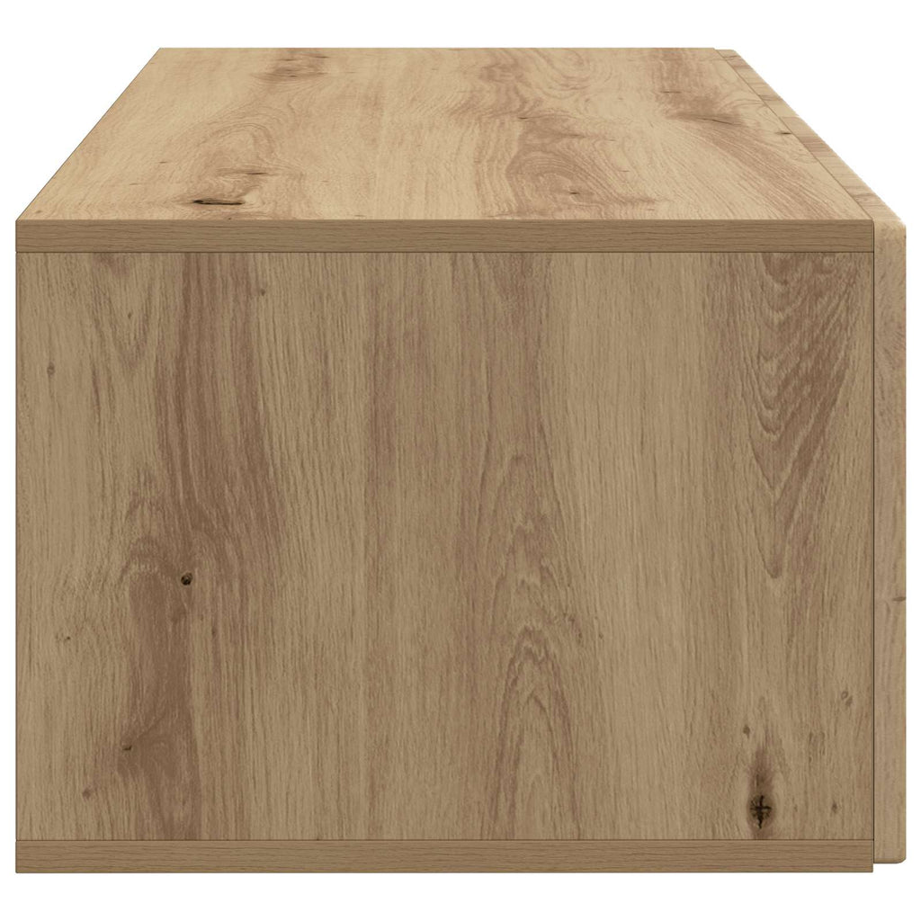Wandmontierter TV-Schrank Artisan-Eiche 78,5 x 41 x 30 cm