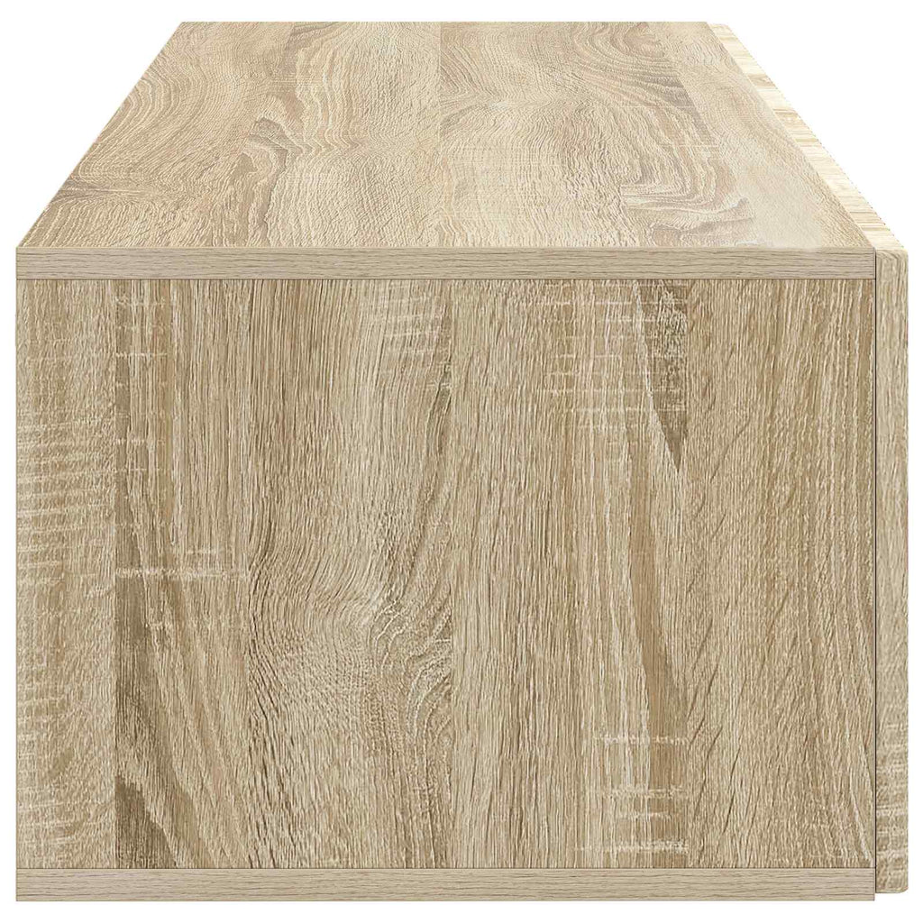 Wandmontierter TV-Schrank Sonoma-Eiche 98 x 41 x 30 cm