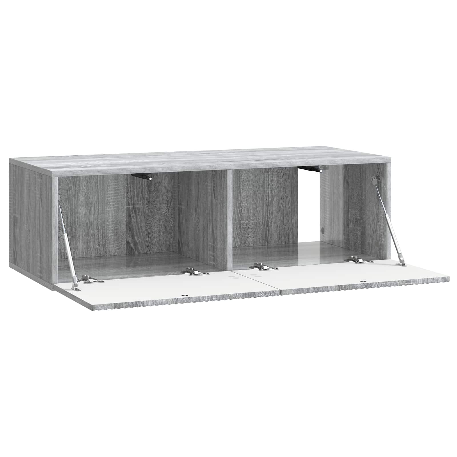 Wandmontierter TV-Schrank Graues Sonoma 98 x 41 x 30 cm