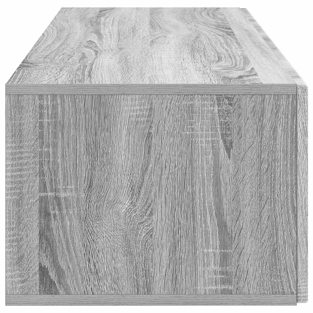 Wandmontierter TV-Schrank Graues Sonoma 98 x 41 x 30 cm