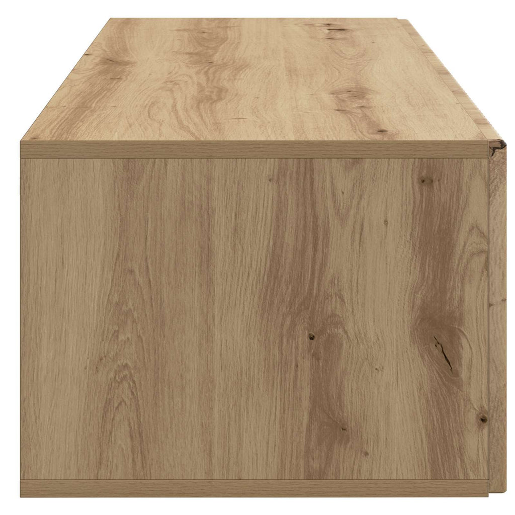 Wandmontierter TV-Schrank Artisan-Eiche 98 x 41 x 30 cm