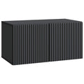 Wandmontierter TV-Schrank Schwarz 59,5 x 31 x 30 cm