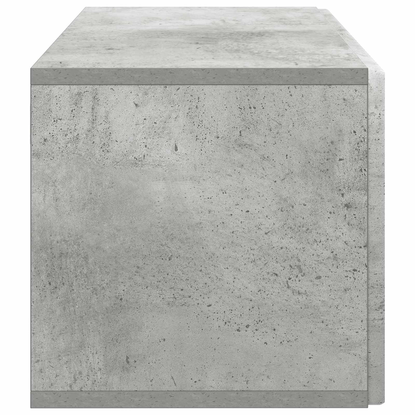 Wandmontierter TV-Schrank Betongrau 59,5 x 31 x 30 cm