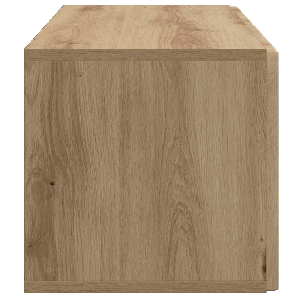 Wandmontierter TV-Schrank Artisan-Eiche 59,5 x 31 x 30 cm