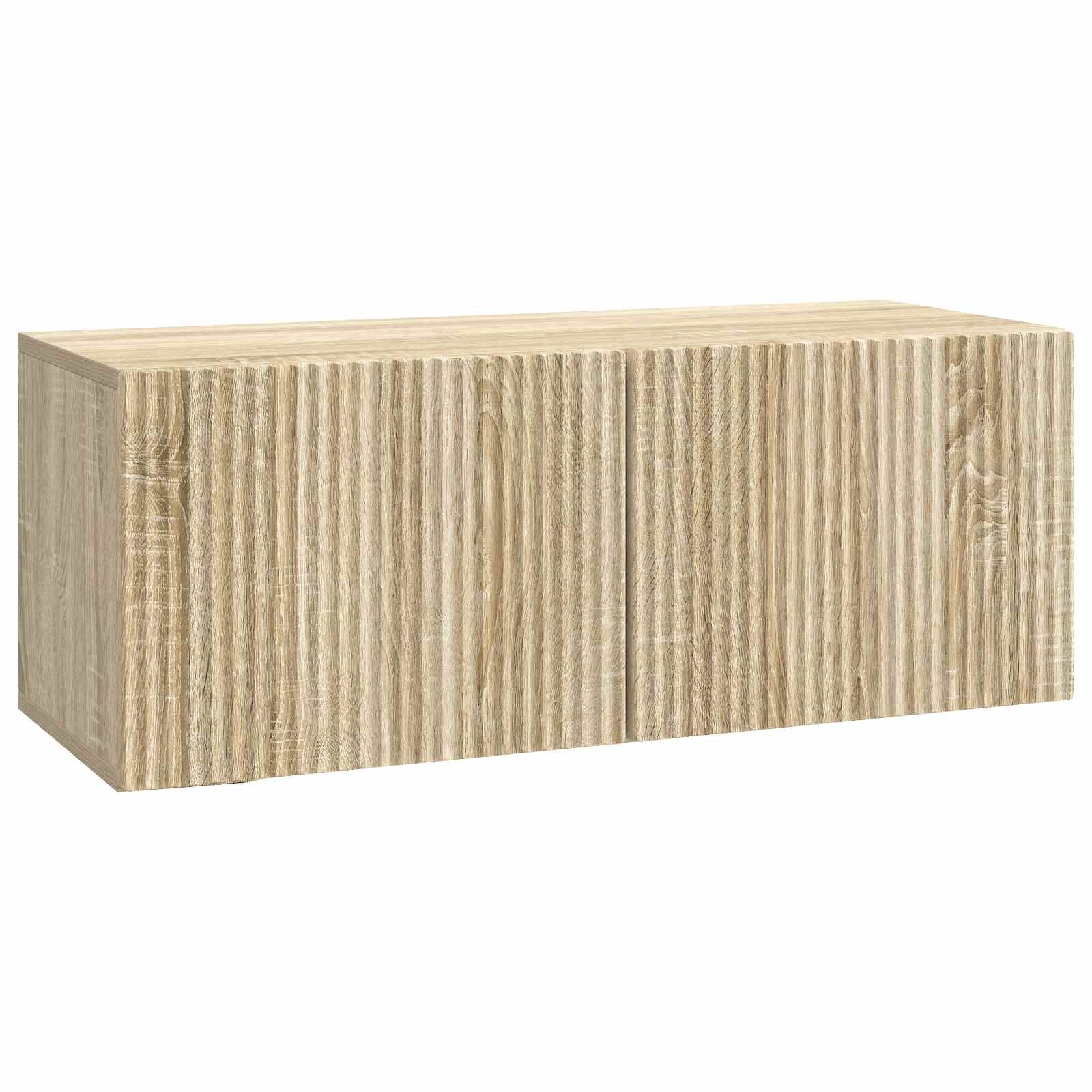 Wandmontierter TV-Schrank Sonoma-Eiche 78,5 x 31 x 30 cm