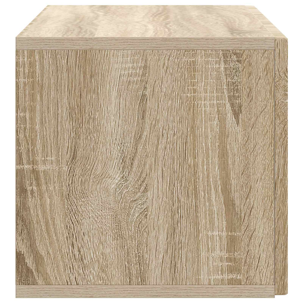 Wandmontierter TV-Schrank Sonoma-Eiche 78,5 x 31 x 30 cm