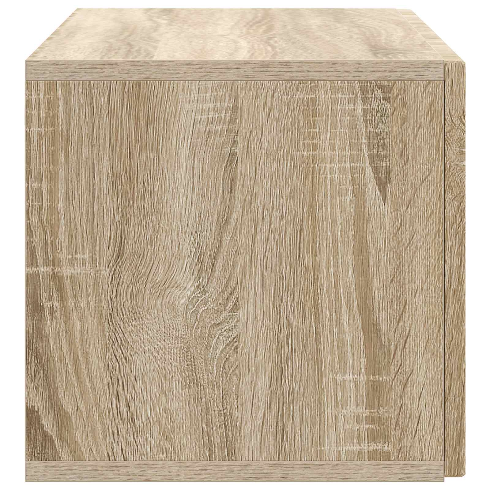 Wandmontierter TV-Schrank Sonoma-Eiche 78,5 x 31 x 30 cm