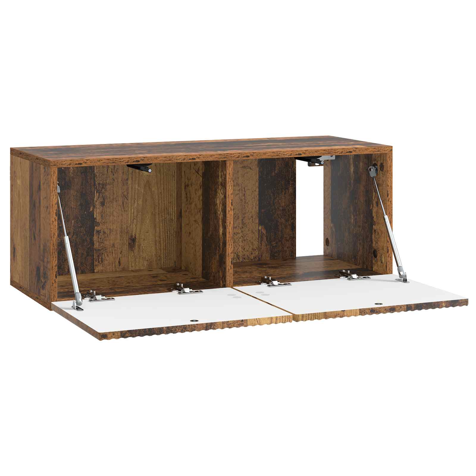 Wandmontierter TV-Schrank Altholz 78,5 x 31 x 30 cm