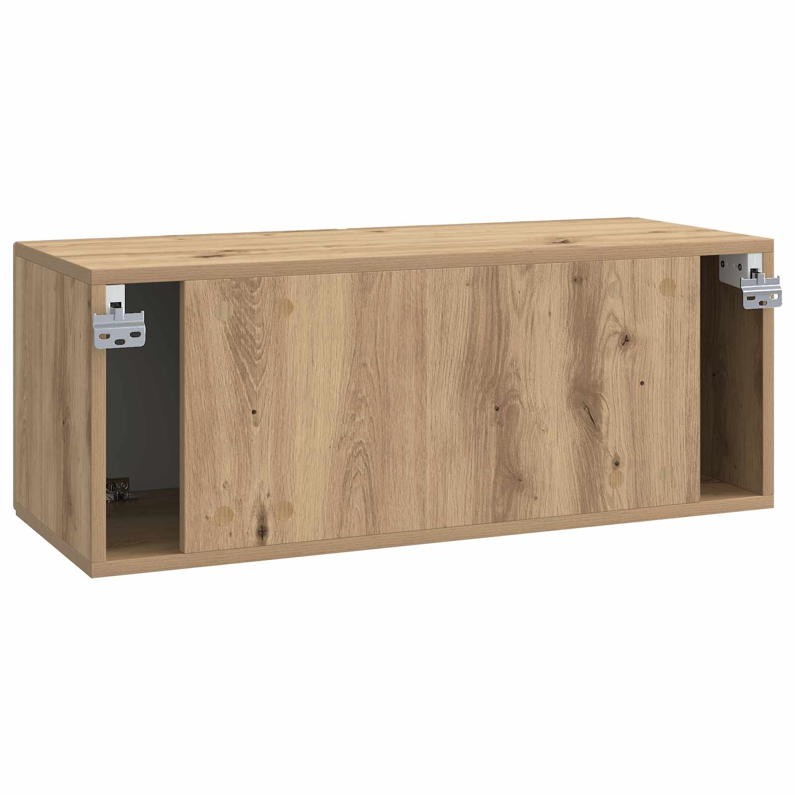 Wandmontierter TV-Schrank Artisan-Eiche 78,5 x 31 x 30 cm
