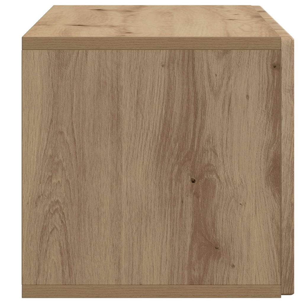 Wandmontierter TV-Schrank Artisan-Eiche 78,5 x 31 x 30 cm