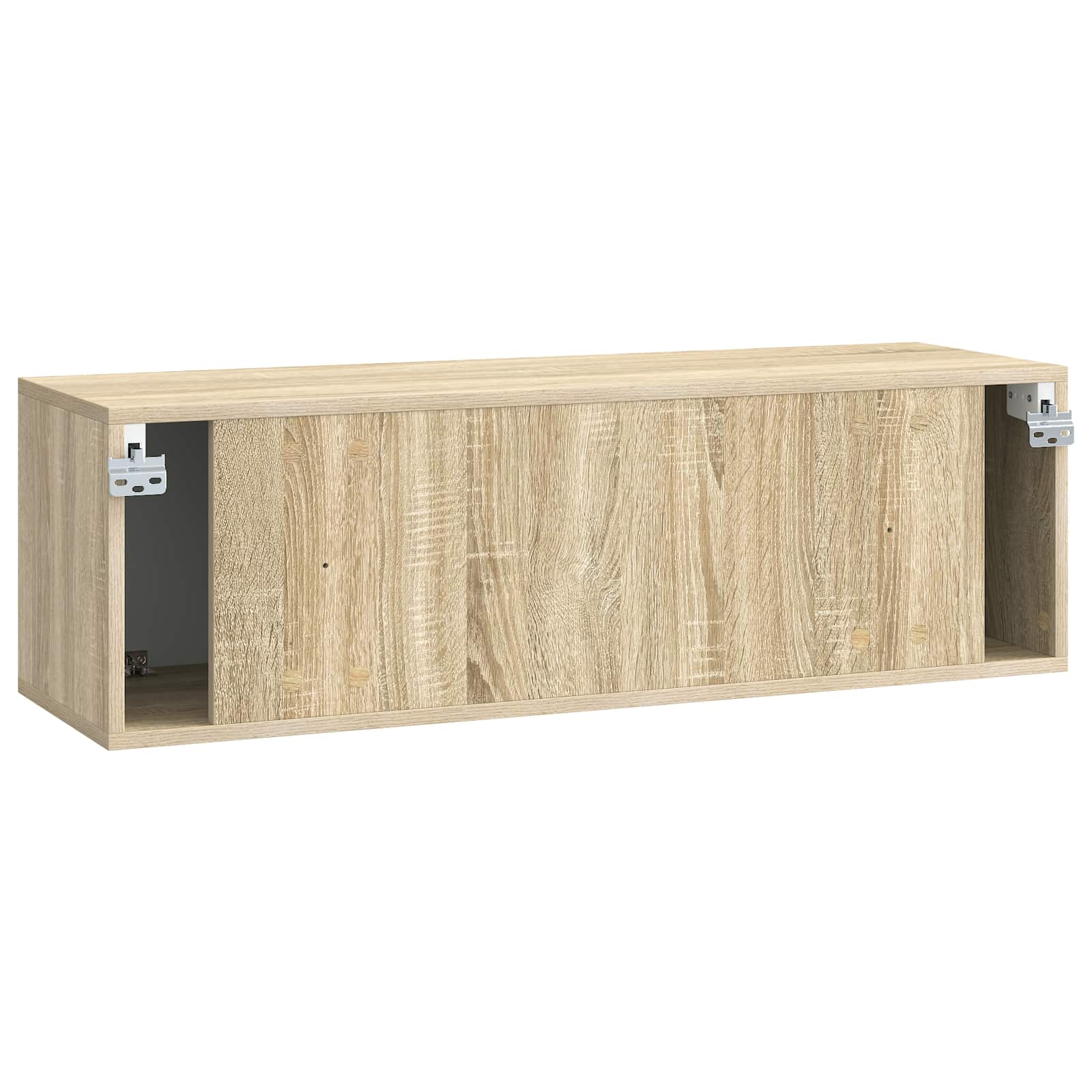 Wandmontierter TV-Schrank Sonoma-Eiche 98 x 31 x 30 cm