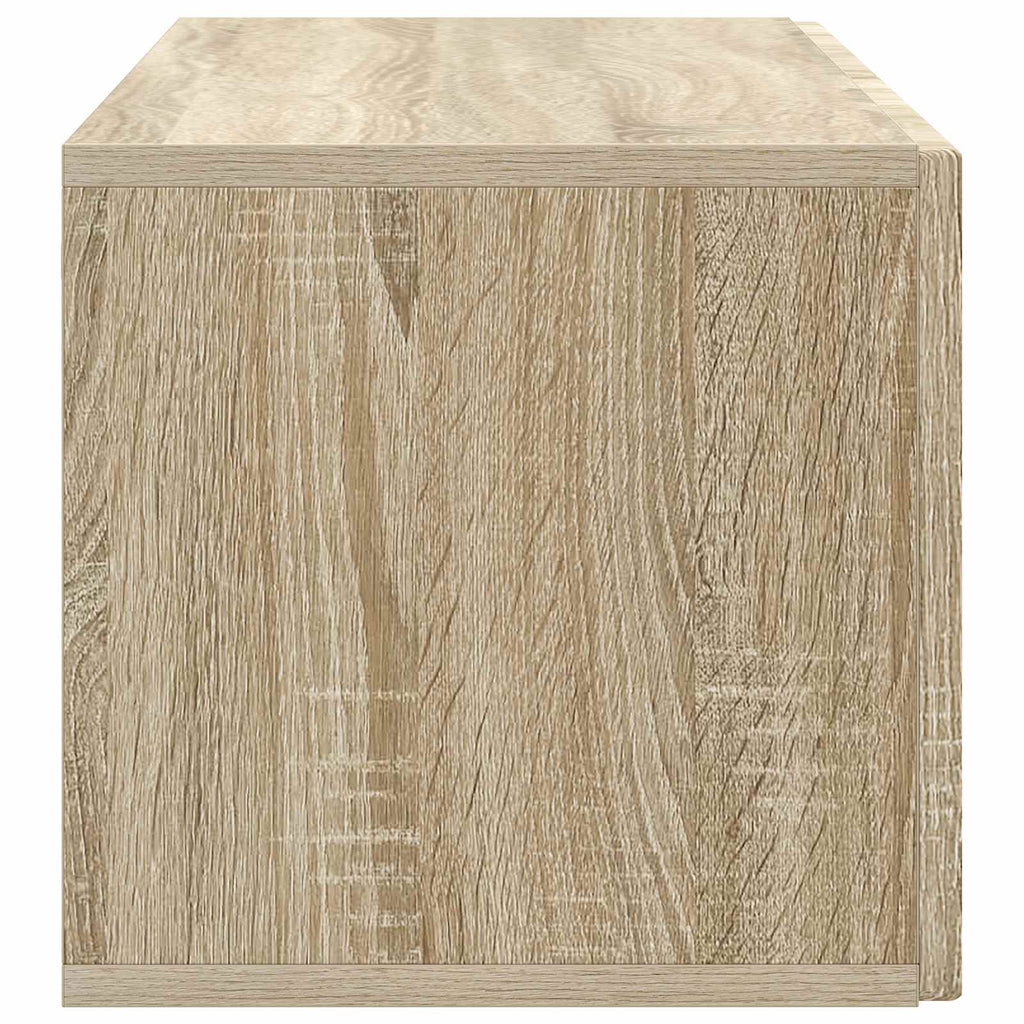 Wandmontierter TV-Schrank Sonoma-Eiche 98 x 31 x 30 cm