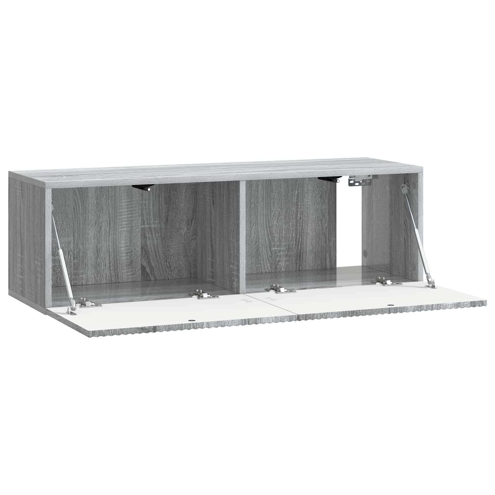 Wandmontierter TV-Schrank Graues Sonoma 98 x 31 x 30 cm