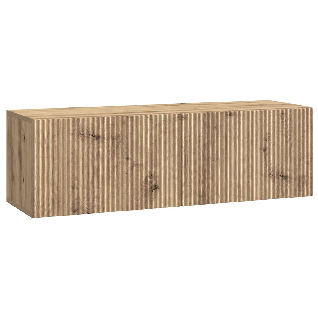 Wandmontierter TV-Schrank Artisan-Eiche 98 x 31 x 30 cm