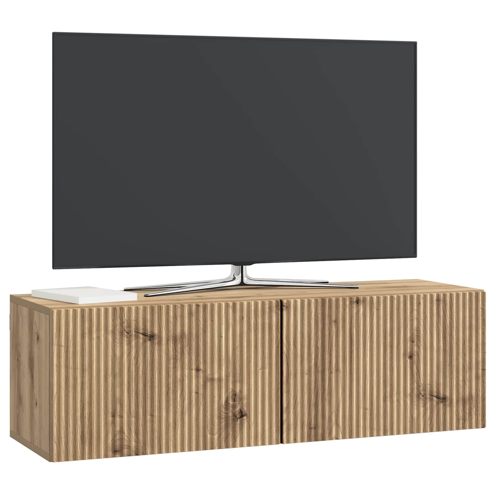 Wandmontierter TV-Schrank Artisan-Eiche 98 x 31 x 30 cm