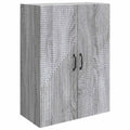 Wandschrank Grau Sonoma 66 x 34,5 x 90 cm Holzwerkstoff