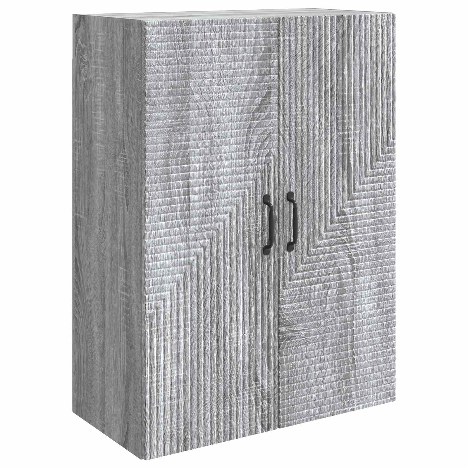 Wandschrank Grau Sonoma 66 x 34,5 x 90 cm Holzwerkstoff