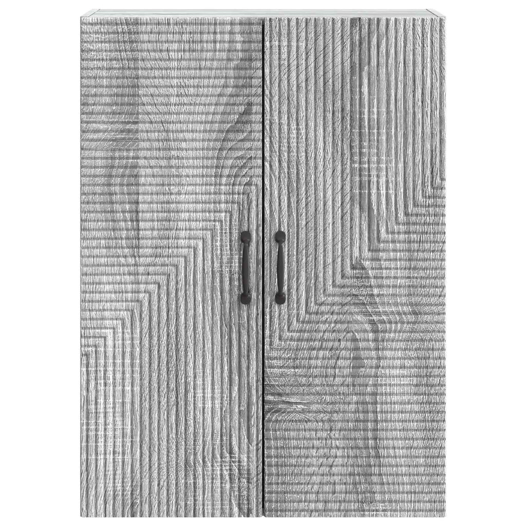 Wandschrank Grau Sonoma 66 x 34,5 x 90 cm Holzwerkstoff