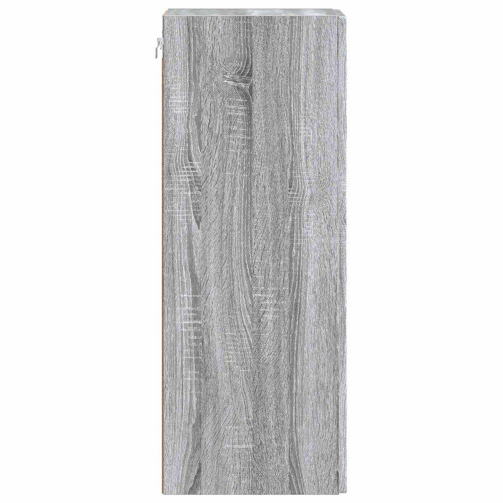 Wandschrank Grau Sonoma 66 x 34,5 x 90 cm Holzwerkstoff