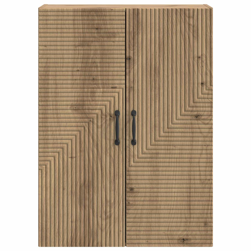 Wandschrank Artisan-Eiche 66 x 34,5 x 90 cm Holzwerkstoff