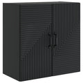 Wandschrank Schwarz 59 x 31 x 60 cm Holzwerkstoff