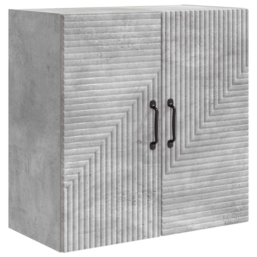 Wandschrank Betongrau 59 x 31 x 60 cm Holzwerkstoff