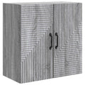 Wandschrank Grau Sonoma 59 x 31 x 60 cm Holzwerkstoff