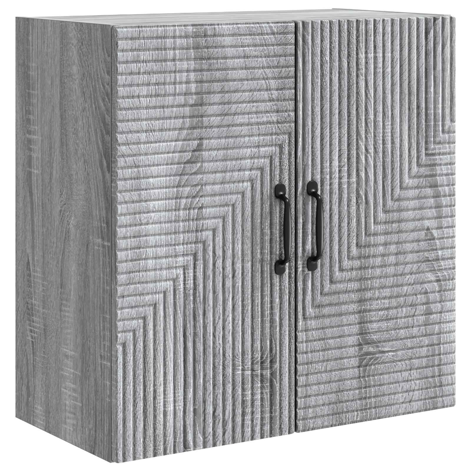 Wandschrank Grau Sonoma 59 x 31 x 60 cm Holzwerkstoff