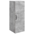 Wandschrank Betongrau 33 x 34,5 x 90 cm Holzwerkstoff