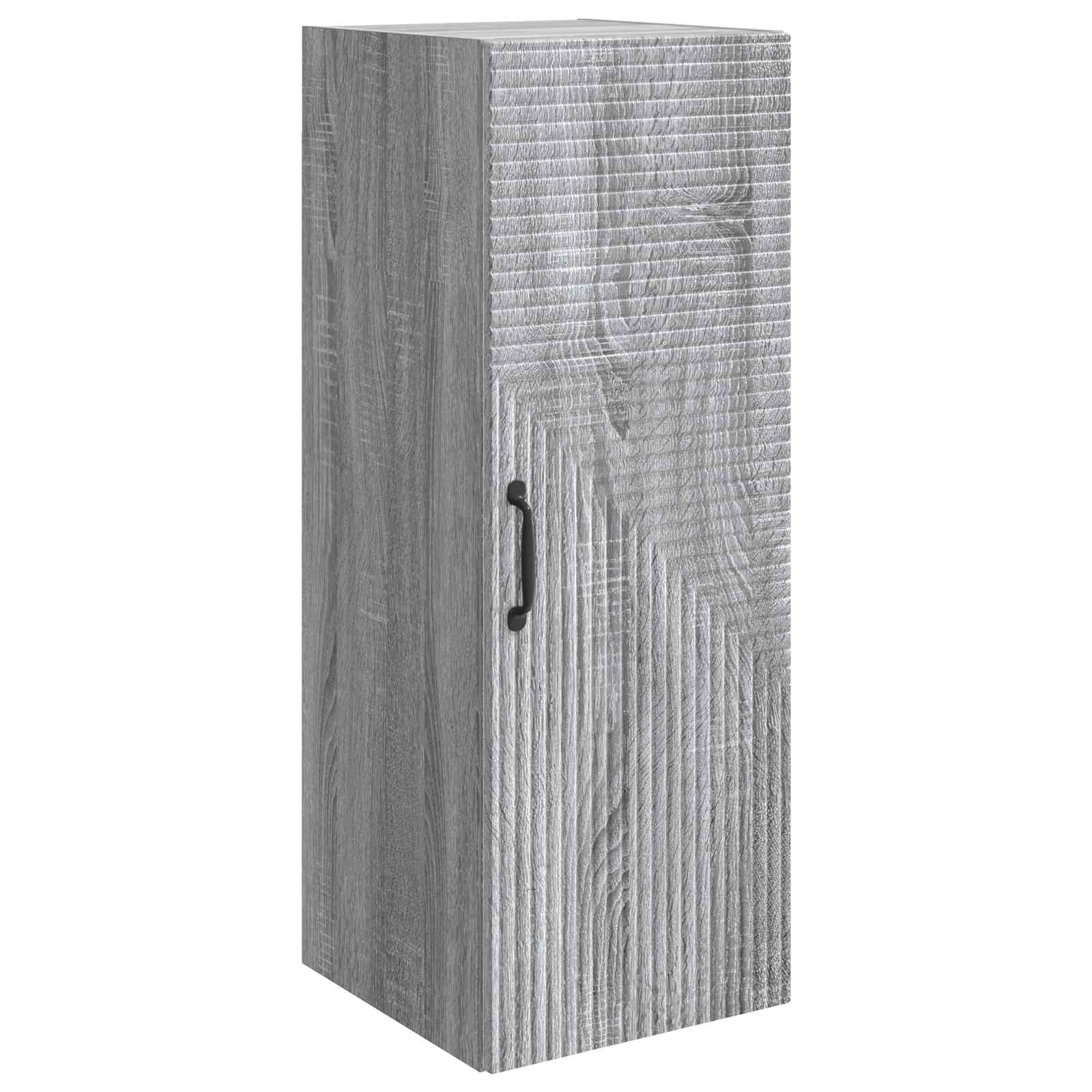 Wandschrank Grau Sonoma 33 x 34,5 x 90 cm Holzwerkstoff