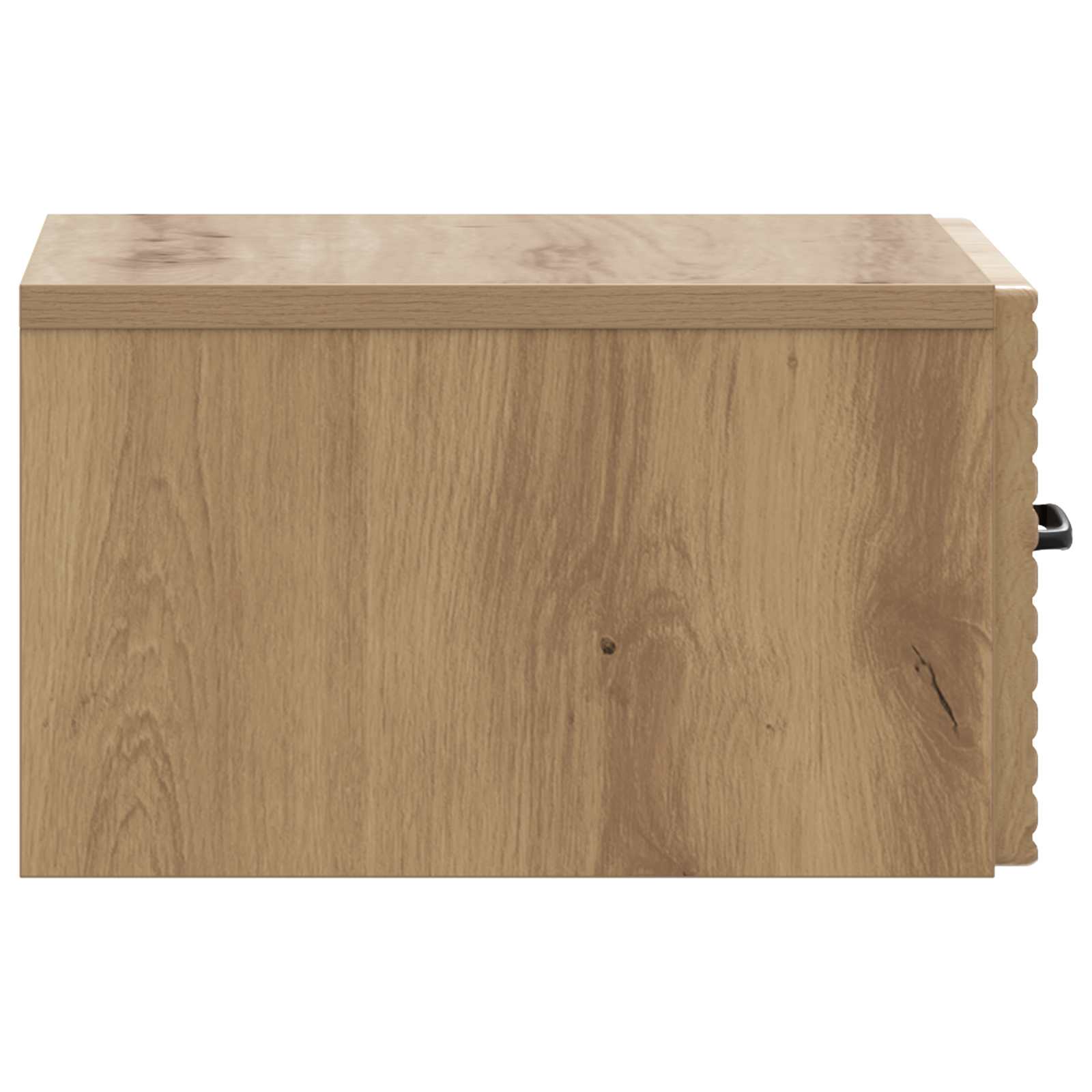Wandmontierter Nachttisch Artisan-Eiche 34,5 x 33 x 20 cm