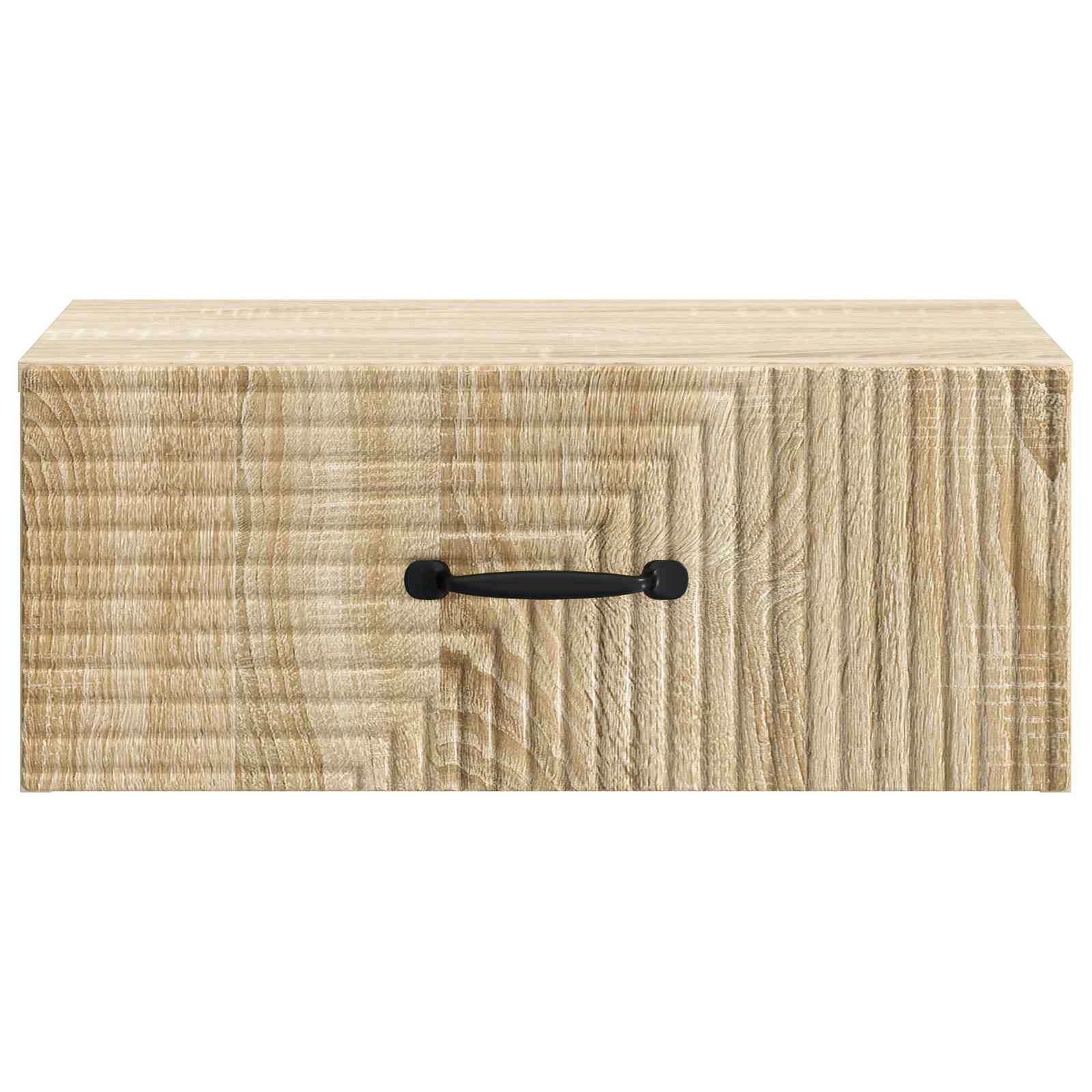 Wandmontierter Nachttisch 2 pcs Sonoma-Eiche 49 x 34,5 x 20 cm