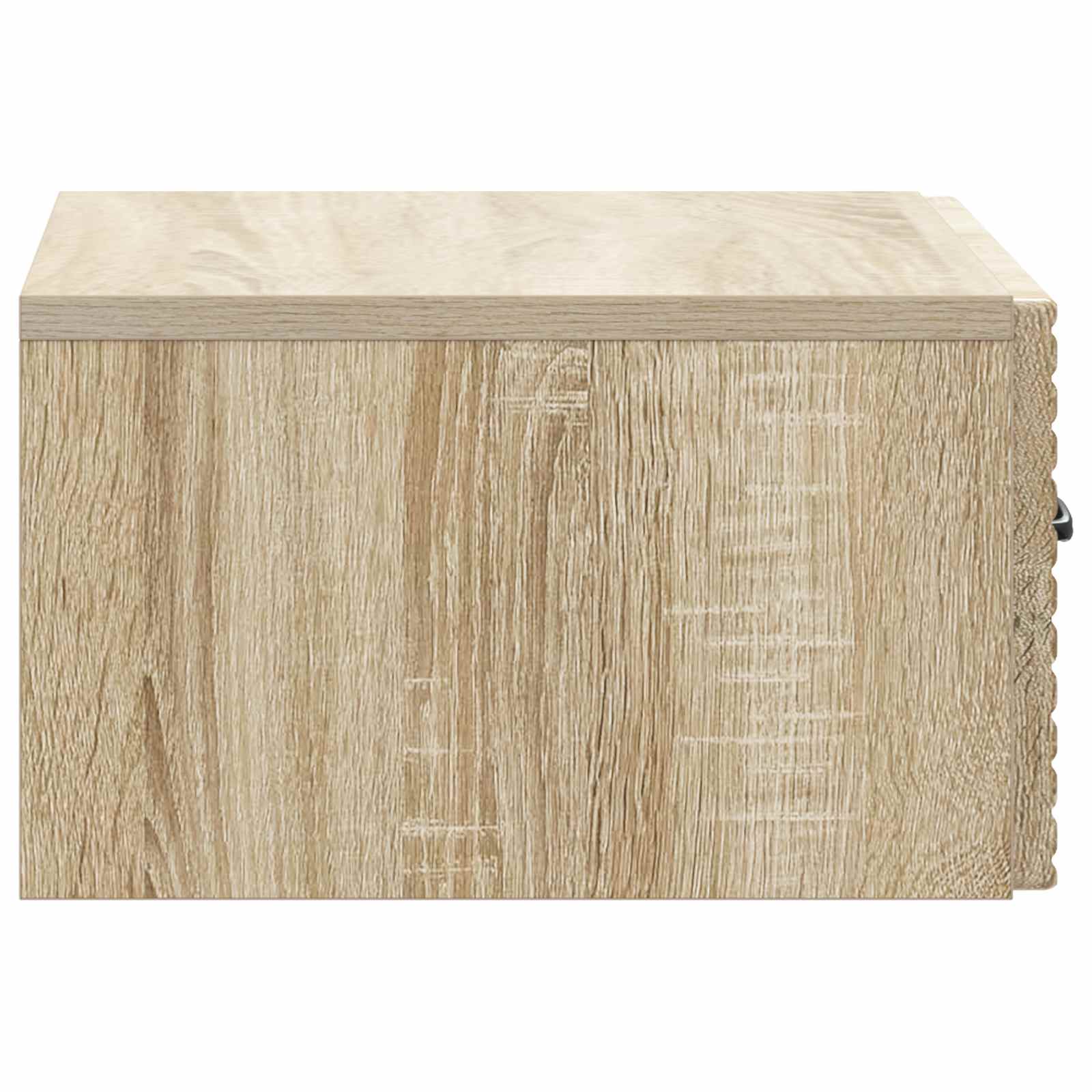 Wandmontierter Nachttisch 2 pcs Sonoma-Eiche 49 x 34,5 x 20 cm
