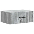 Wandmontierter Nachttisch Graues Sonoma 49 x 34,5 x 20 cm