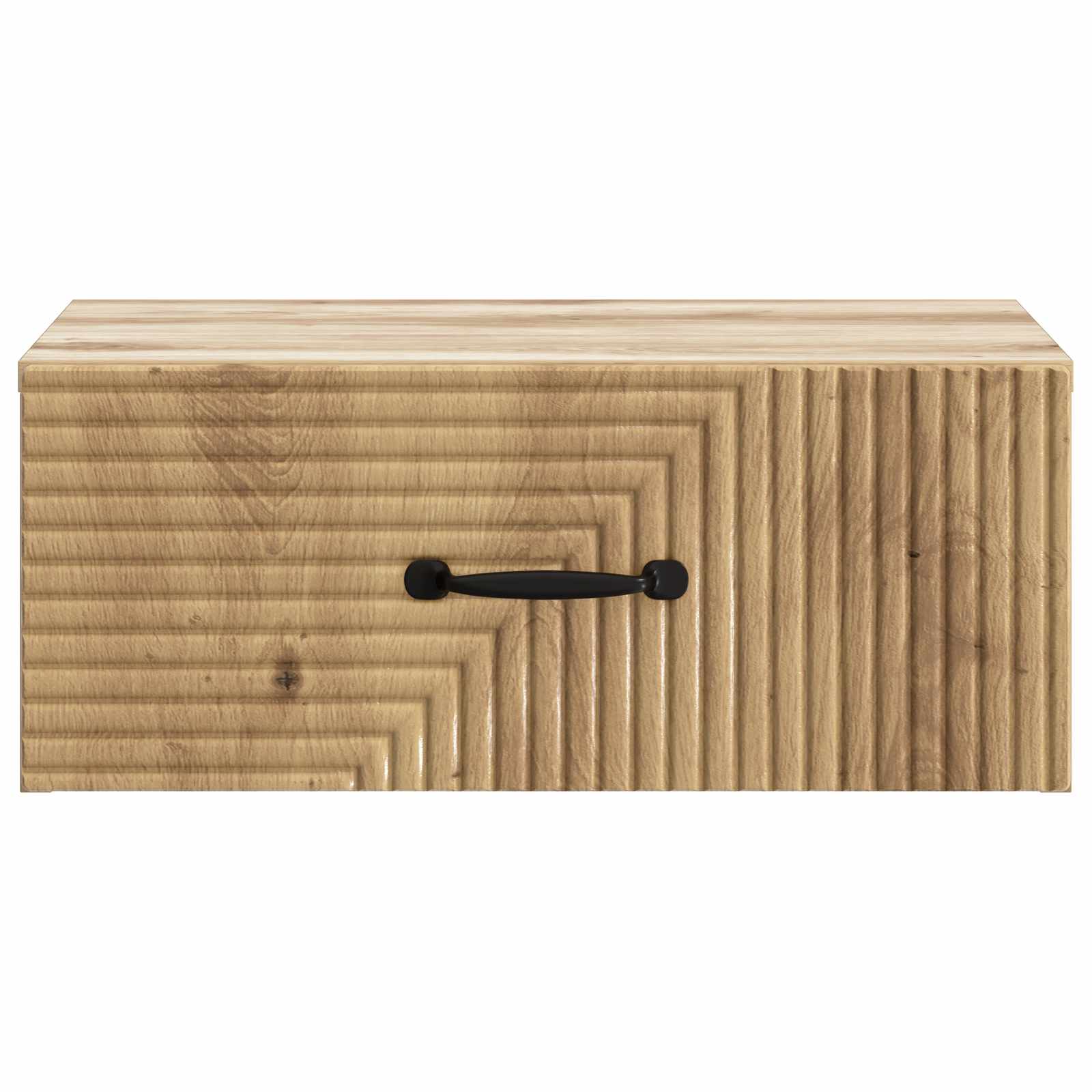 Wandmontierter Nachttisch 2 pcs Artisan-Eiche 49 x 34,5 x 20 cm