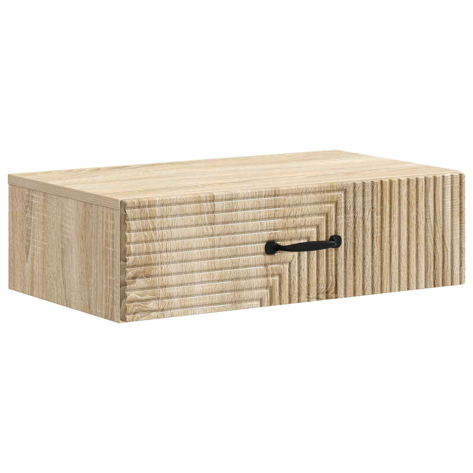 Wandmontierter Beistelltisch Sonoma-Eiche 59 x 34,5 x 17 cm