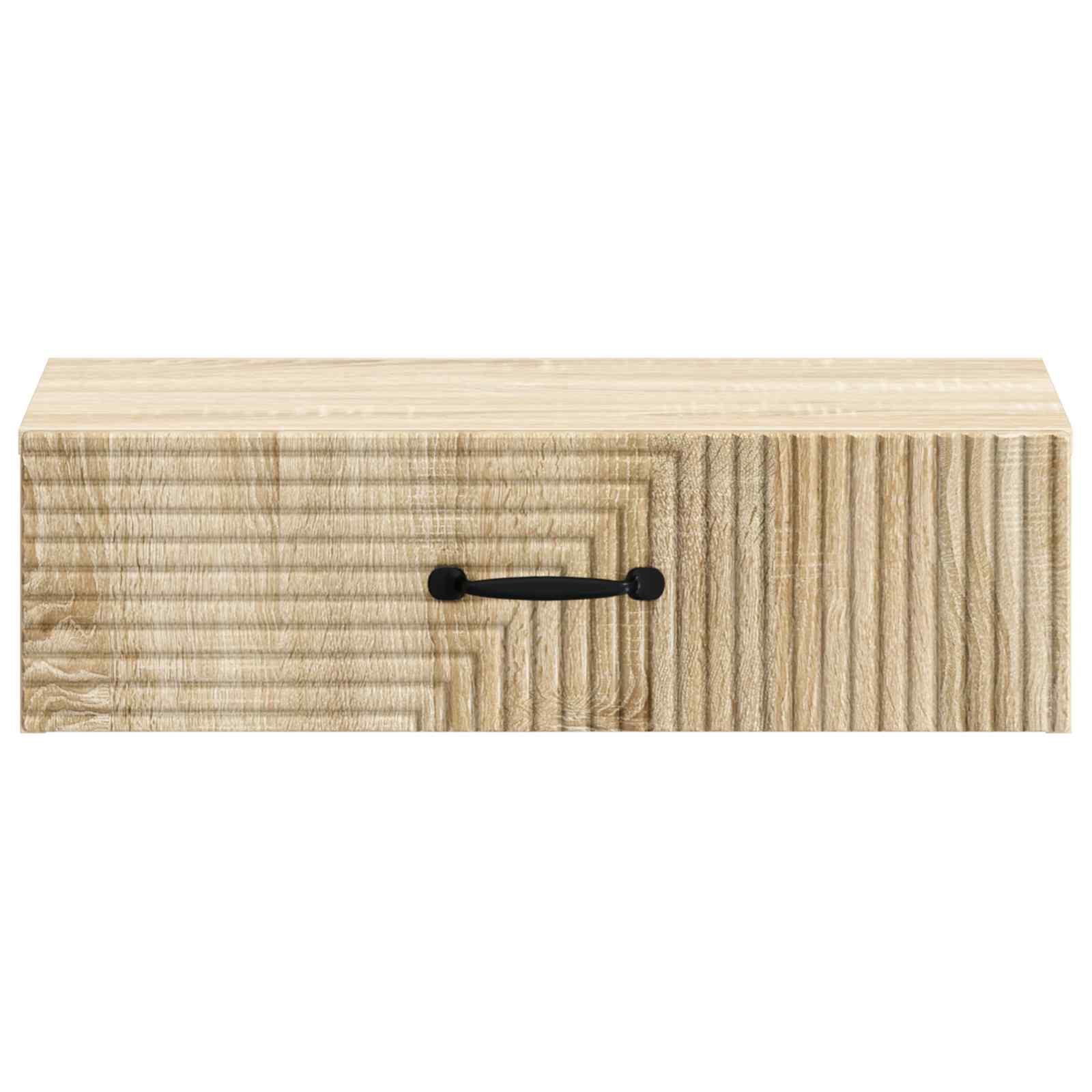 Wandmontierter Beistelltisch Sonoma-Eiche 59 x 34,5 x 17 cm