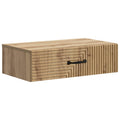 Wandmontierter Beistelltisch Artisan-Eiche 59 x 34,5 x 17 cm