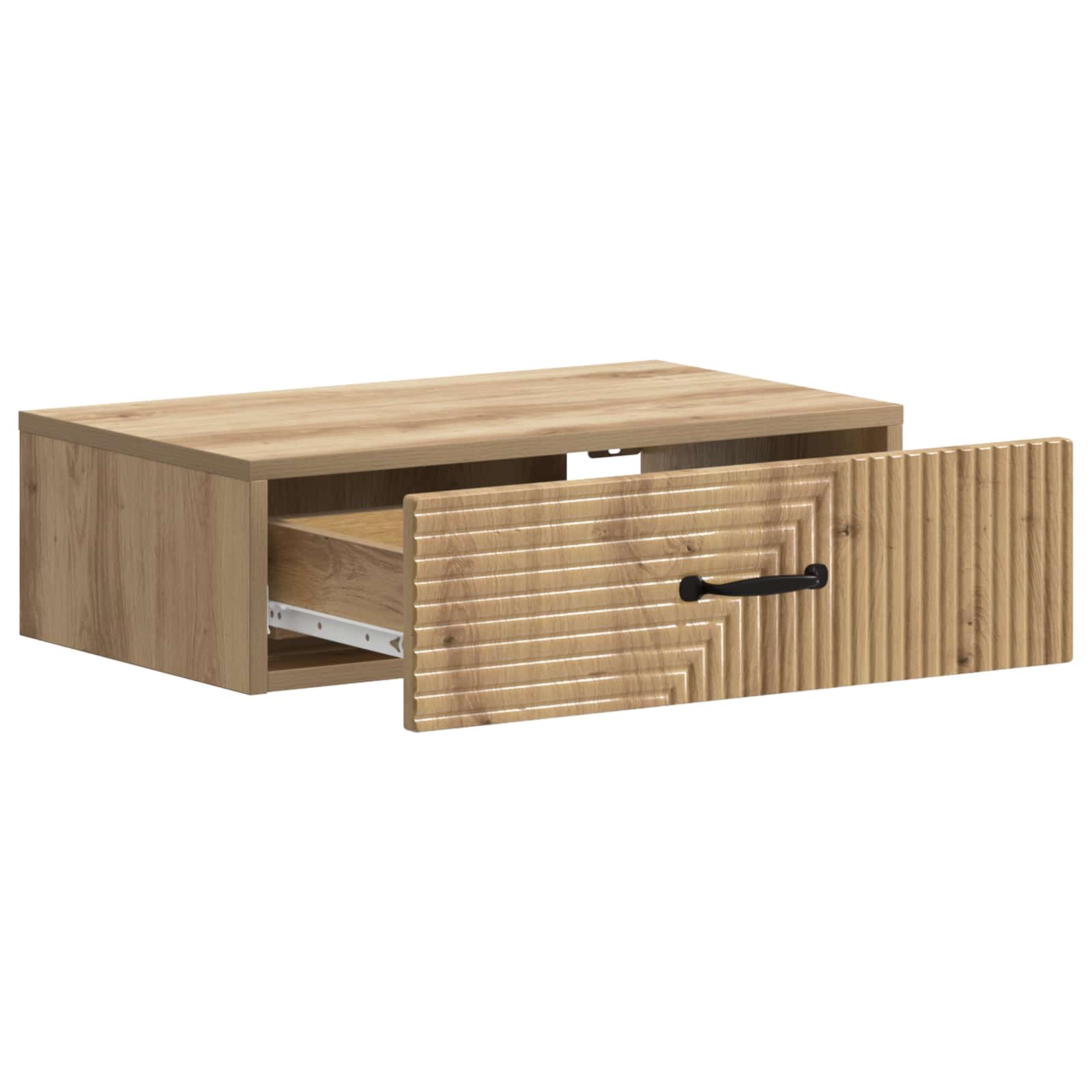 Wandmontierter Beistelltisch Artisan-Eiche 59 x 34,5 x 17 cm