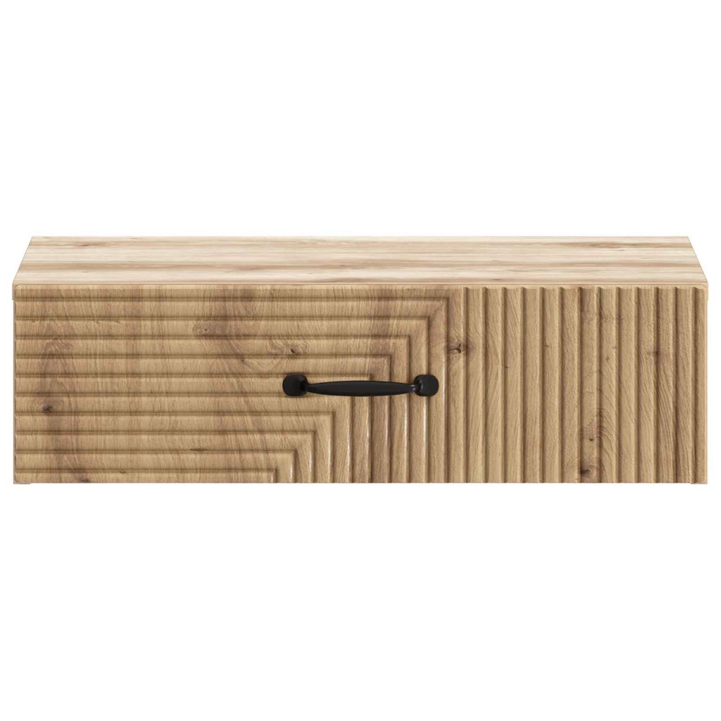 Wandmontierter Beistelltisch Artisan-Eiche 59 x 34,5 x 17 cm