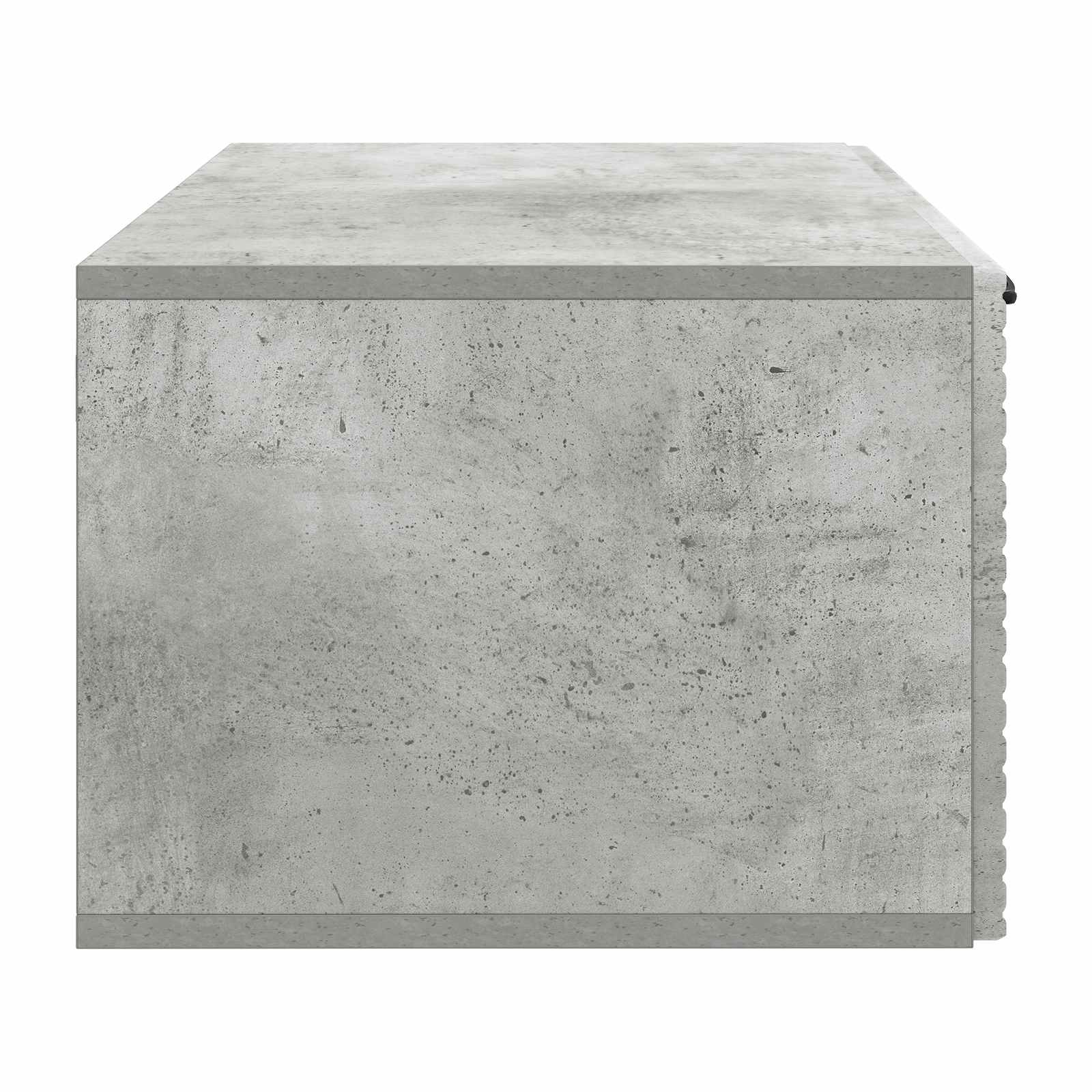 Wandmontierter TV-Schrank Betongrau 59,5 x 41 x 30 cm