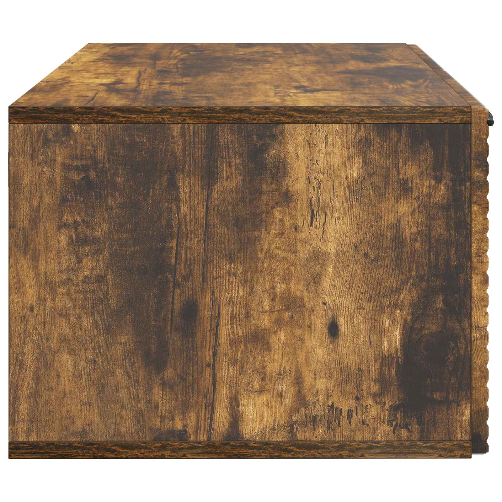Wandmontierter TV-Schrank Geräucherte Eiche 59,5 x 41 x 30 cm
